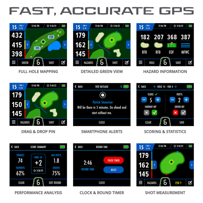 Motocaddy M7 GPS Remote Control Electric Golf Cart