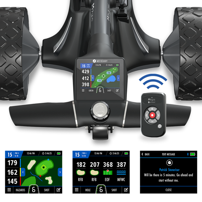 Motocaddy M7 GPS Hero with Screens