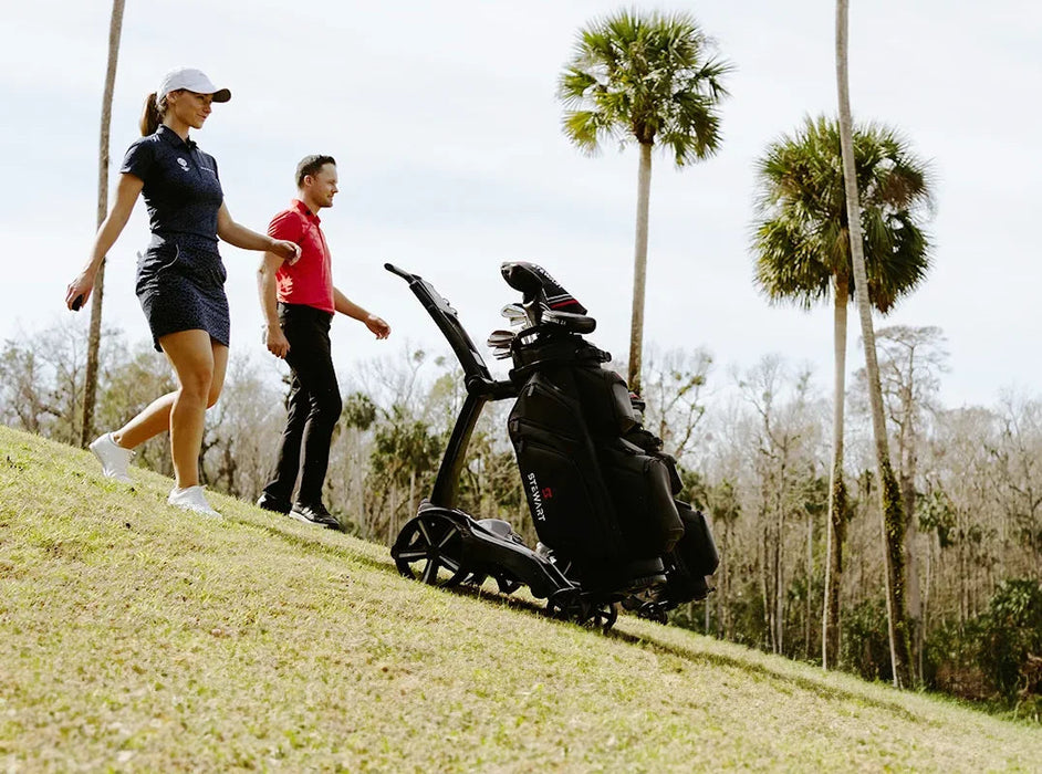 Stewart Golf VERTX Electric Golf Push Cart with Remote Control