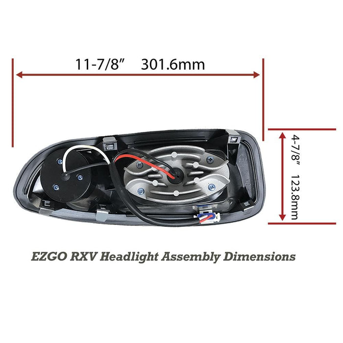 EZGO RXV Street Legal All LED Light Kit- Instamatic®