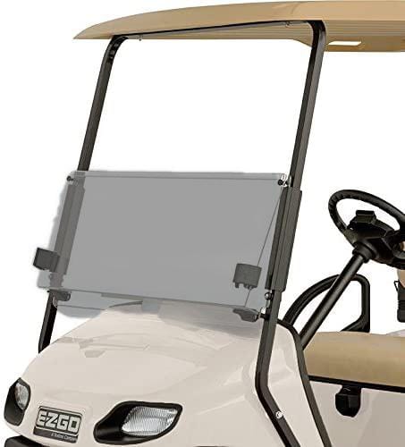 EZGO TXT Valor/Freedom Tinted Golf Cart Folding Windshield (2014-2022)