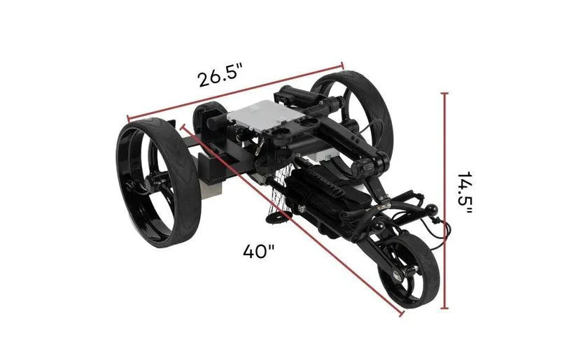 Super E-Caddy The Pro Remote Control Electric Push Cart